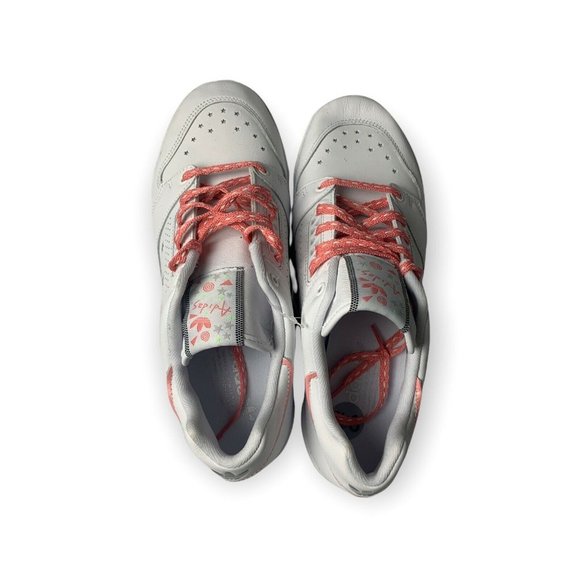 adidas Slamcourt Lace Up  Womens Sneakers Shoes Casual - White EF2086 - Picture 8 of 10